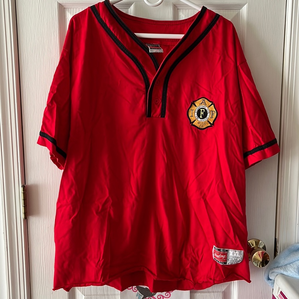 Rawlings International Assn fire fighters baseball style top (3)